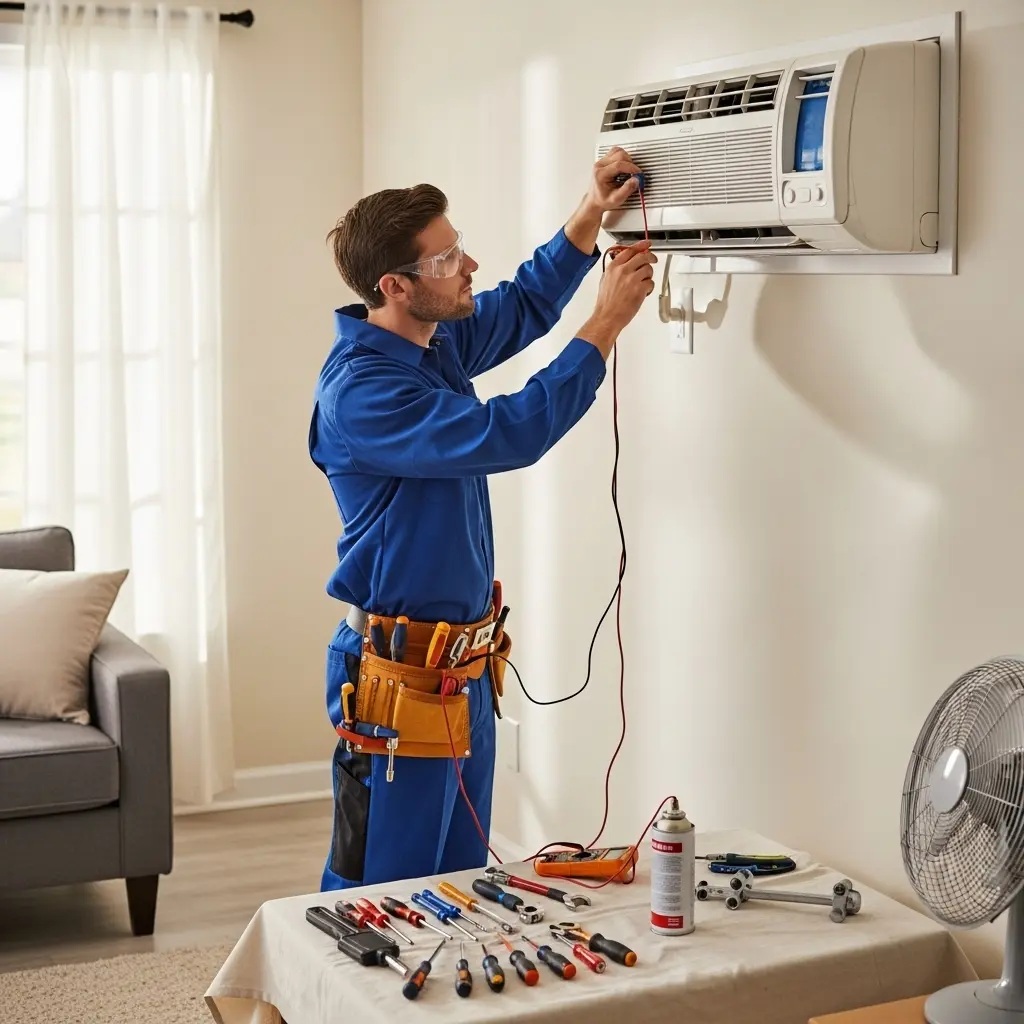 Gaziosmanpaşa Hotpoint Hotpoint klima gaz dolumu ve bakım – Enerji verimliliği artırıldı. - Teknik servis örneği